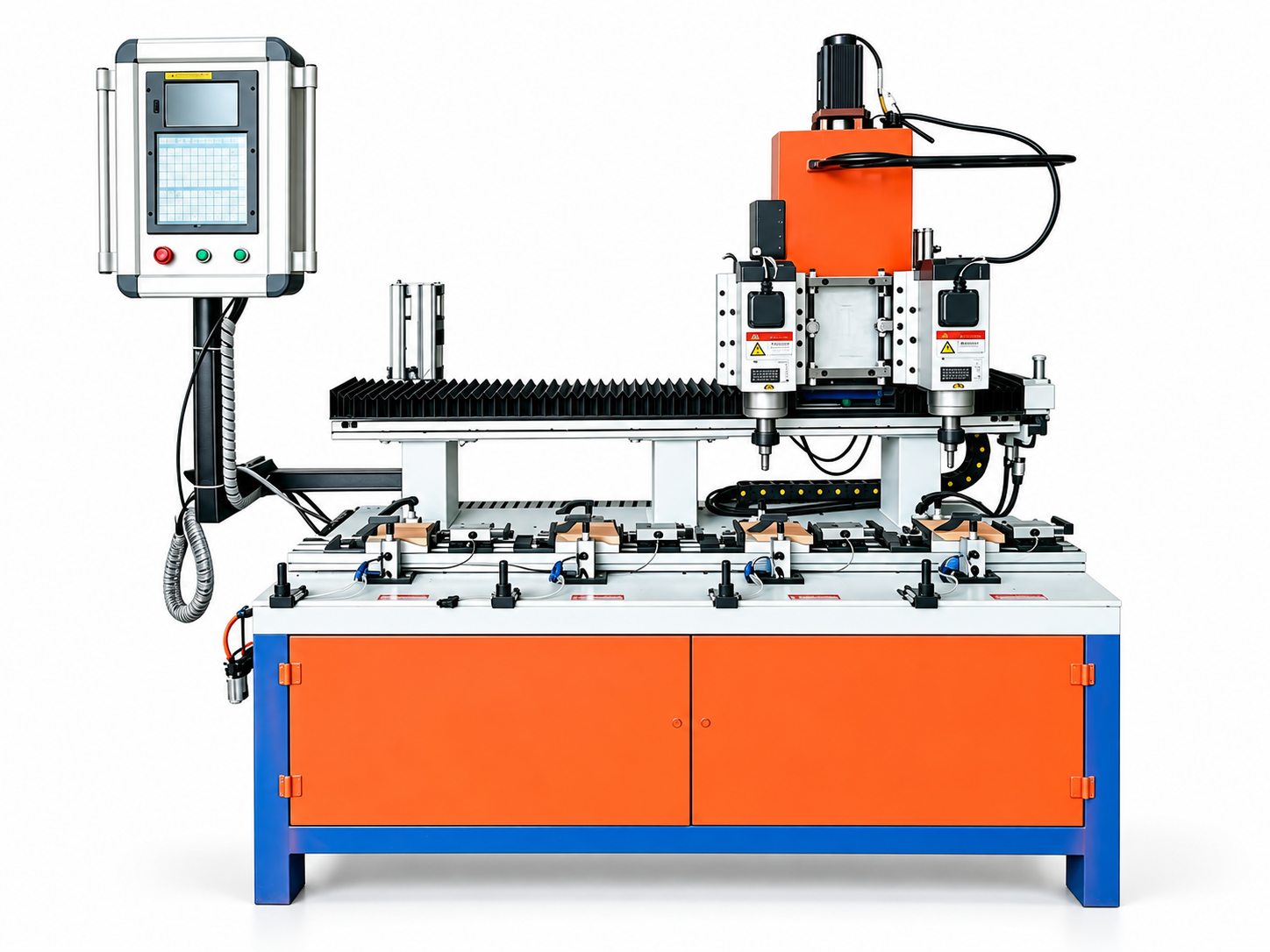 Dual-Station CNC Internal Profiling Machine